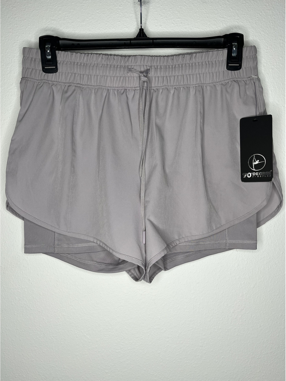 NWT 90 Degree Women's Gray/Lightstreme Alpine Shorts Size XL